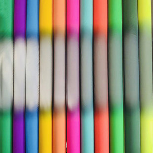 黃灰漸變色反光面料 顏色可定制