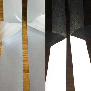 亮銀熱貼 PES 反光熱貼膜