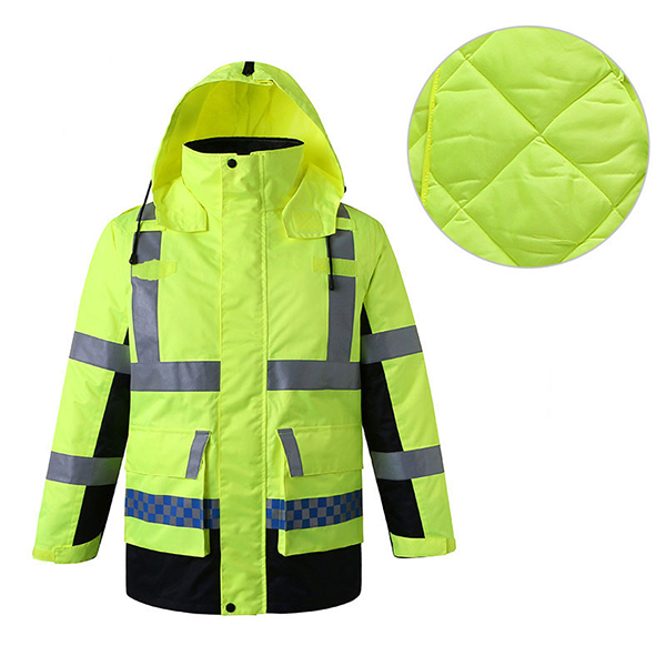 cnss反光棉衣 交通冬季安全加厚棉服兩件套