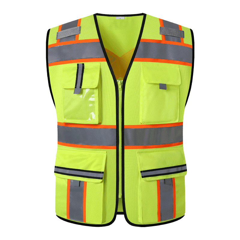 反光背心多口袋反光馬甲施工領(lǐng)導(dǎo)款反光衣