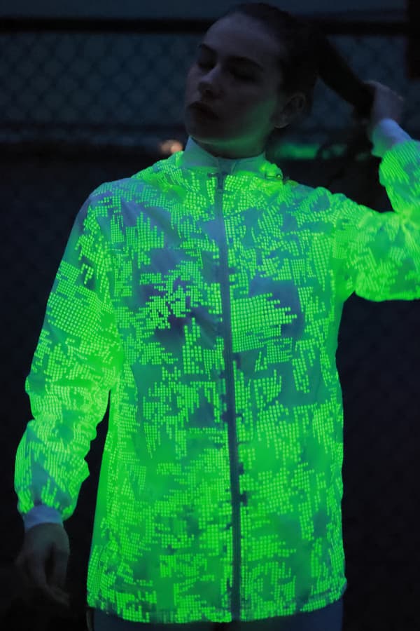 印花反光戶外夜光服