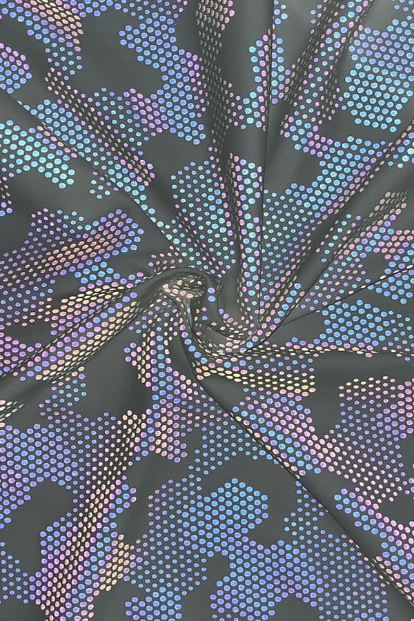 印花反光面料時(shí)尚科技面料